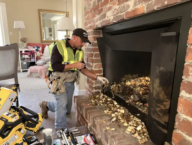 Safe screening installation by Perris Chimney Sweep in Perris, CA
