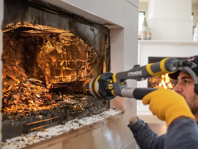 Professional chimney cleaning by Perris Chimney Sweep in Perris, CA