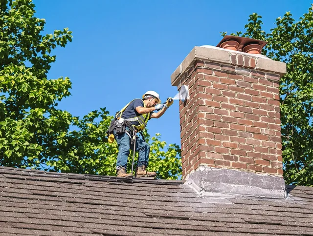Perris Chimney Sweep performing an inspection with advanced tools in Perris, CA
