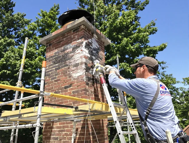Structural chimney repair by Perris Chimney Sweep in Perris, CA